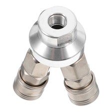  Collecteur d'air coupleur à connexion rapide à 3 voies, séparateur de tuyau