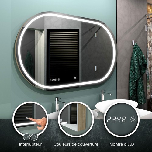 Miroir led palermo - palermo, |