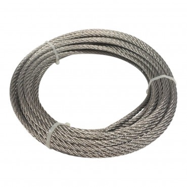 Cable diamètre 6mm inox - cable,