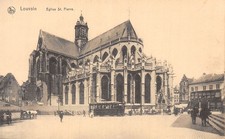 BELGIQUE LOUVAIN EGLISE ST PIERRE