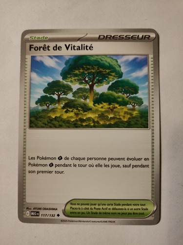 Carte pokemon forêt de - pokemon,