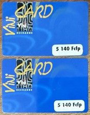 POLYNÉSIE FRANÇAISE VINI CARD RECHARGE GSM PREPAID TÉLÉCARTE PHONE CARD SCHEDA