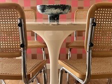 Jacques BLIN Design Vintage 50-60.Rare Grande Coupe Sur Pied Céramique.No Capron