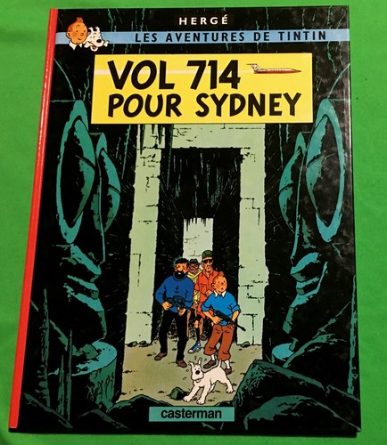 Tintin vol 714 pour sydney - tintin,