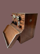 TSF portable/caisse noyer/vers