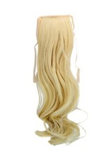 Extension De Cheveux ZOPF Blond Clair Ondulé 45Cm YZF-TC18-88 Bande Clip