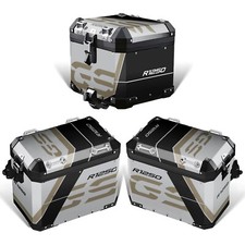 Adhésifs Top Case pour BMW GS R 1200 1250 Graphiques Stickers Valises Aluminium