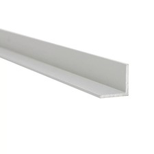 Aluminium angle L-profile angle profile aluminium angle strip 35 x 35 x 3 mm HL 250 mm