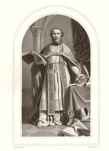 Portrait saint ambroise - ambroise, de