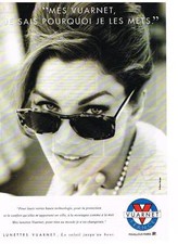 ADVERTISING ADVERTISING 1993 VUARNET sunglasses