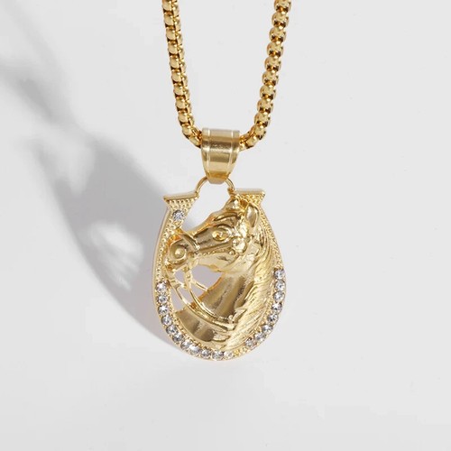 Collier fer cheval - fer,