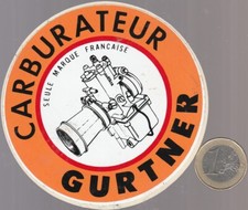 L21. sticker. Moto . Carburetor. GURTNER