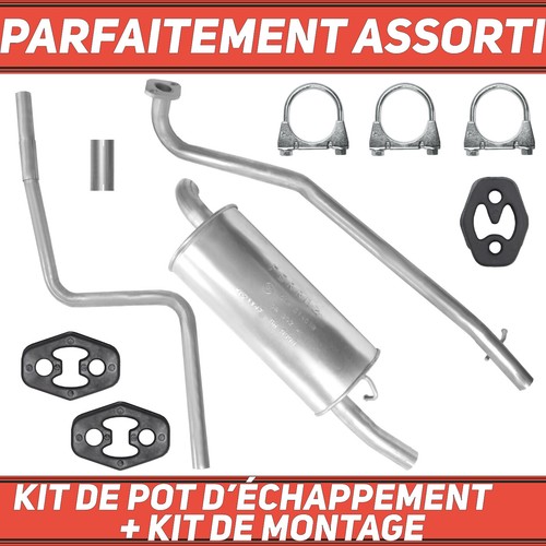 Kit pot échappement - de,