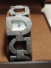 Montre DKNY acier et strass