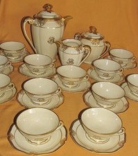 Service café thé porcelaine