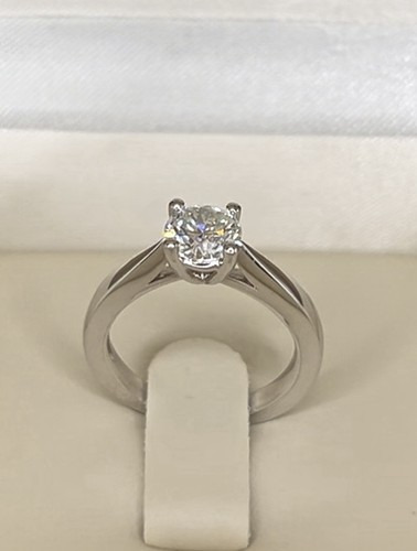 Solitaire diamant naturel 93 - diamant, 0,93