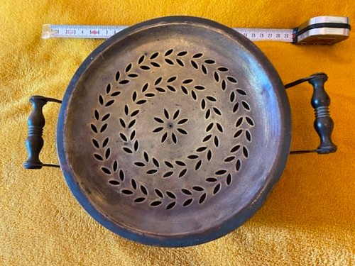 Chauffe plat ancien metal - chauffe, en