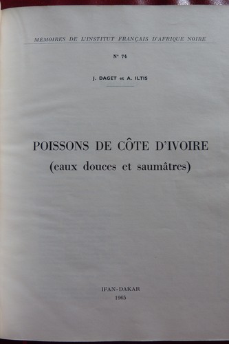 Poissons côte ivoire - de, d'ivoire