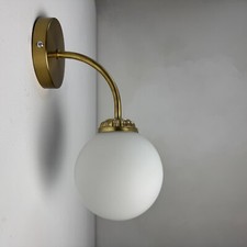 OLD VINTAGE OPALINE SCONCE Old French Lamp