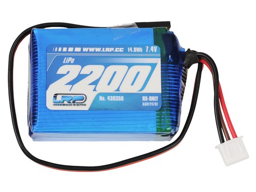 Lrp lipo 2200 pack small - rx-pack,