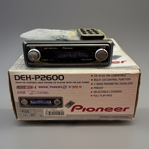 Vtg pioneer deh p2600 - pioneer, deh-p2600