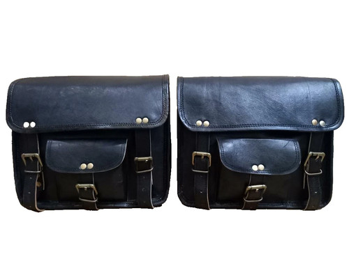 Sacoches cuir vintage - en,