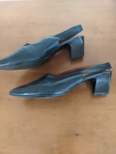 Chaussure escarpin cuir noir