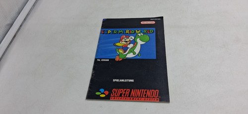 Notice jeu super nintendo - notice,