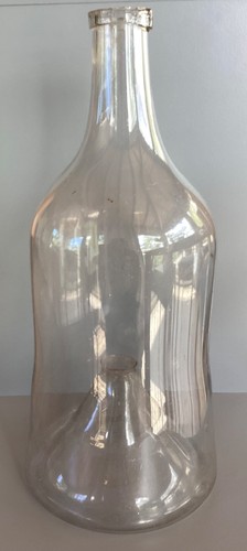 Bouteille verre soufflé - bouteille, xixe