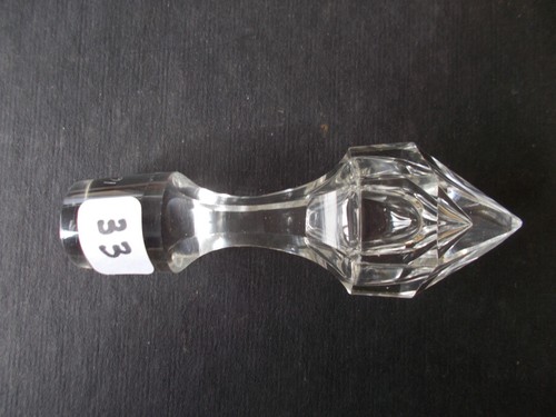 Ancien bouchon carafe en - ancien, de