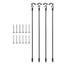 Lot de 4 sangles de fixation