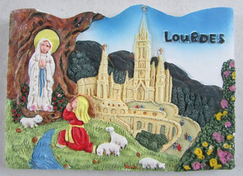 Plaque murale plâtre peint - plaque,
