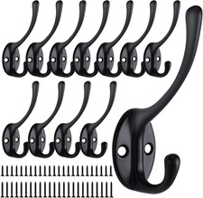 12 Pièces Patère Murale