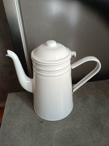 Cafetière ancienne tôle - cafetière, en