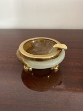 Cendrier Vintage onyx et