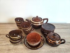 Service À Thé MARY Porcelaine De Sarreguemines Vintage