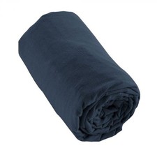 Drap housse 140x190 +30 cm Flanelle de Coton Nuit