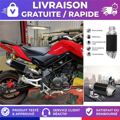 Silencieux moto universel - silencieux,