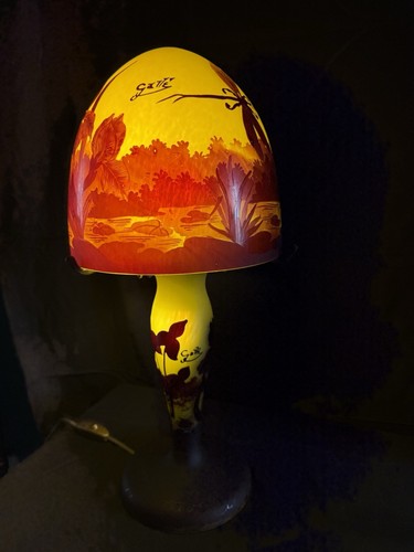 Lampe pâte verre - pâte, de