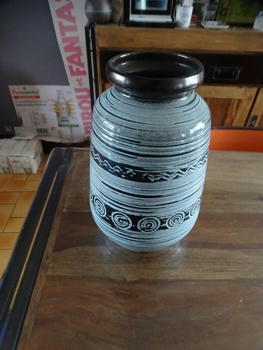 Ancien vase strehla - ancien, keramik