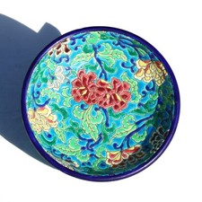 Ancienne coupe en émaux de