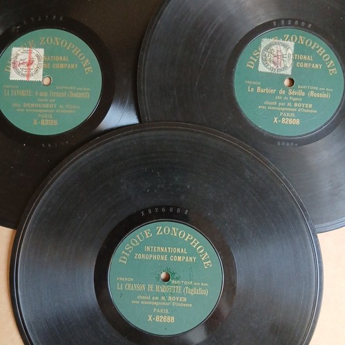 78t lot zonophone boyer - 78t,