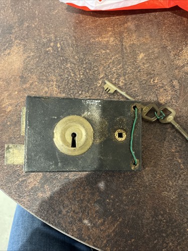 Ancienne serrure porte - ancienne, de