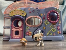 Littlest Pet Shop: 2004 Little Lovin’ Pet Playhouse  #44 #45 + Accessories