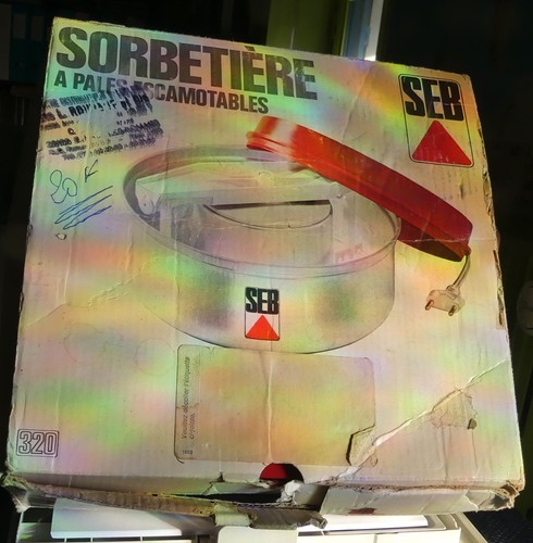 Sorbetière seb vintage - sorbetière,