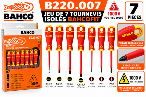 Bahco b220 007 jeu - bahco, –