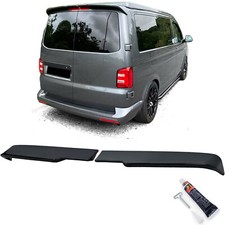 Spoiler de Toit Noir Brillant Avec ABE pour VW T6.1 Porte Arrière 2015-