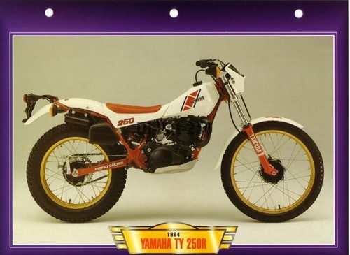 Fiche moto yamaha 250 r - fiche,