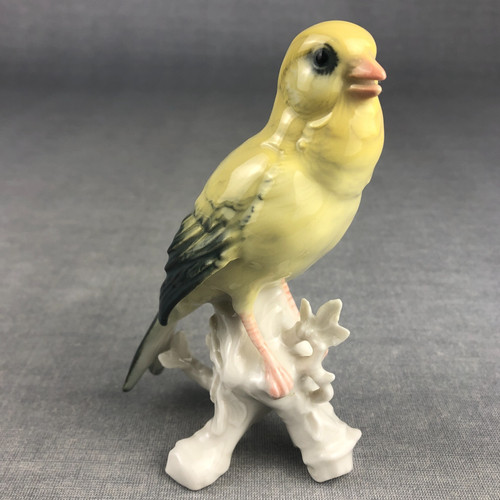 Karl ens canary bird porcelain - canary,