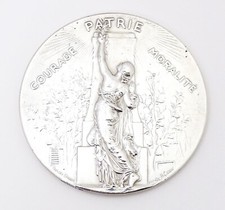 Union des Sociétés de Gymnastique de France, Médaille - Silver Medal VF